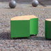Gewerbefabrik Sitzbank Langenzenn Outdoor Bank Parkbank Holz Grün RAL 6018 Park