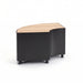Gewerbefabrik Sitzbank Langenzenn Outdoor Bank Parkbank Holz Schwarz RAL 9017
