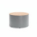 Gewerbefabrik Sitzbank Langeoog Outdoor Bank Parkbank Holz Grau RAL 7011