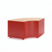 Gewerbefabrik Sitzbank Langquaid Outdoor Bank Parkbank Holz Rot RAL 3001