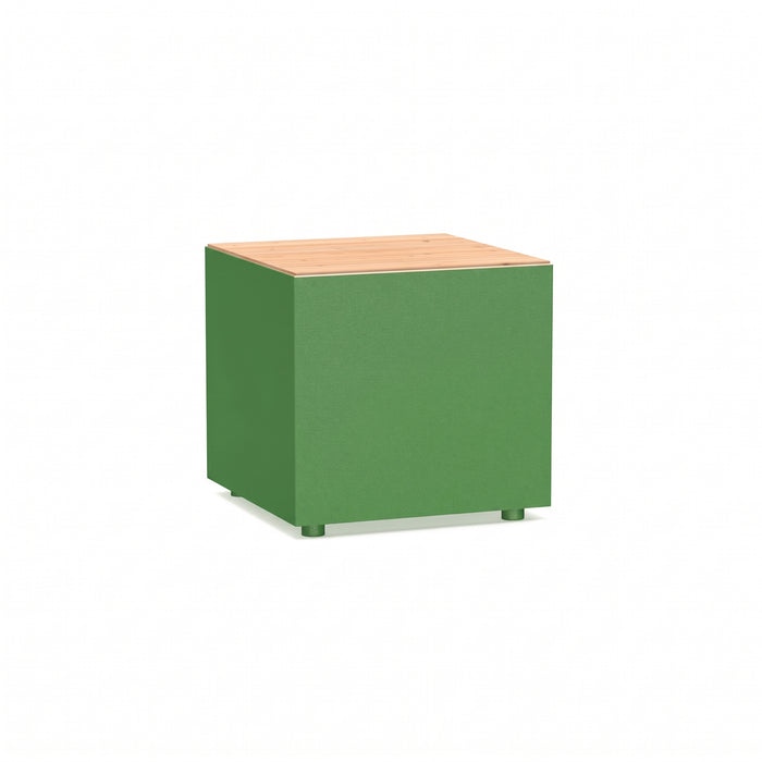 Gewerbefabrik Sitzbank Langsur Outdoor Bank Parkbank Holz Grün RAL 6018