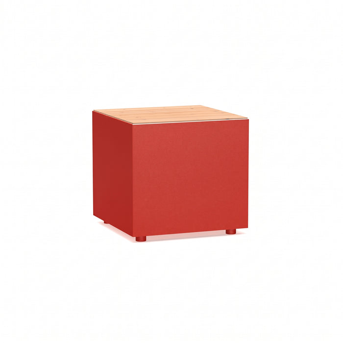 Gewerbefabrik Sitzbank Langsur Outdoor Bank Parkbank Holz Rot RAL 3001