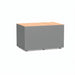 Gewerbefabrik Sitzbank Langweid Outdoor Bank Parkbank Holz Grau RAL 7011