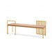 Gewerbefabrik Sitzbank Lenggries Outdoor Bank Parkbank Holz Gelb RAL 1028