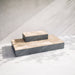 Gewerbefabrik Sitzbank Markdorf Outdoor Bank Parkbank Holz Grau RAL 7011 Park
