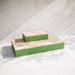 Gewerbefabrik Sitzbank Markdorf Outdoor Bank Parkbank Holz Grün RAL 6018 Park