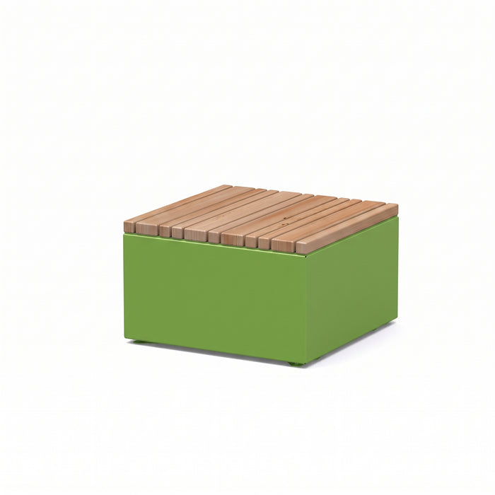 Gewerbefabrik Sitzbank Markdorf Outdoor Bank Parkbank Holz Grün RAL 6018