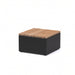 Gewerbefabrik Sitzbank Markdorf Outdoor Bank Parkbank Holz Schwarz RAL 9017