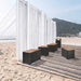Gewerbefabrik Sitzbank Marksuhl Outdoor Bank Parkbank Holz Schwarz RAL 9017 Park
