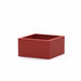 Gewerbefabrik Sitzbank Marktl Outdoor Bank Parkbank Stahl Rot RAL 3001