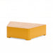 Gewerbefabrik Sitzbank Marktsteft Outdoor Bank Parkbank Holz Gelb RAL 1028