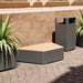 Gewerbefabrik Sitzbank Marktsteft Outdoor Bank Parkbank Holz Grau RAL 7011 Park