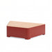 Gewerbefabrik Sitzbank Marktsteft Outdoor Bank Parkbank Holz Rot RAL 3001