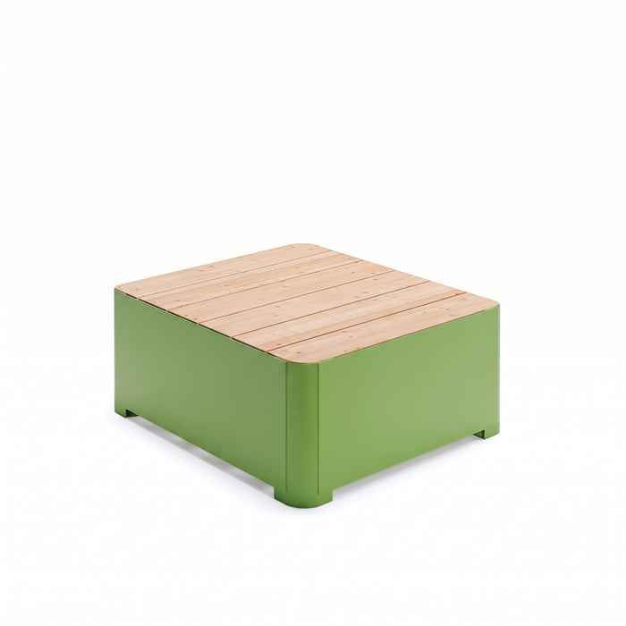 Gewerbefabrik Sitzbank Marktzeuln Outdoor Bank Parkbank Holz Grün RAL 6018