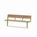 Gewerbefabrik Sitzbank Neubiberg Outdoor Bank Parkbank Grün RAL 6018
