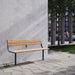 Gewerbefabrik Sitzbank Neubulach Outdoor Bank Parkbank Blau RAL 5005 Park