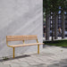 Gewerbefabrik Sitzbank Neubulach Outdoor Bank Parkbank Gelb RAL 1028 Park
