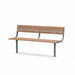 Gewerbefabrik Sitzbank Neubulach Outdoor Bank Parkbank Grau RAL 7011