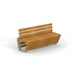 Gewerbefabrik Sitzbank Oldsum Outdoor Bank Parkbank Holz Sitzbank
