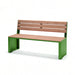 Gewerbefabrik Sitzbank Otterberg Outdoor Bank Parkbank Holz Grün RAL 6018