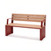 Gewerbefabrik Sitzbank Otterndorf Outdoor Bank Parkbank Holz Rot RAL 3001
