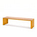 Gewerbefabrik Sitzbank Ottobrunn Outdoor Bank Parkbank Holz Gelb RAL 1028