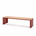 Gewerbefabrik Sitzbank Ottobrunn Outdoor Bank Parkbank Holz Rot RAL 3001