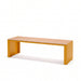 Gewerbefabrik Sitzbank Ottweiler Outdoor Bank Parkbank Holz Gelb RAL 1028