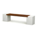 Gewerbefabrik Sitzbank Rambin Outdoor Bank Parkbank Holz Sitzbank