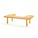 Gewerbefabrik Sitzbank Rodenbach Outdoor Bank Parkbank Holz Gelb RAL 1028