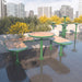 Gewerbefabrik Sitzbank Rodenbach Outdoor Bank Parkbank Holz Grün RAL 6018 Park