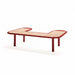 Gewerbefabrik Sitzbank Rodenbach Outdoor Bank Parkbank Holz Rot RAL 3001