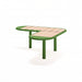 Gewerbefabrik Sitzbank Rodewald Outdoor Bank Parkbank Holz Grün RAL 6018
