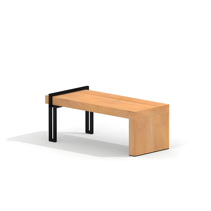 Gewerbefabrik Sitzbank Staven Outdoor Bank Parkbank Holz Sitzbank