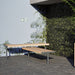 Gewerbefabrik Sitzbank Trebgast Outdoor Bank Parkbank Holz Grau RAL 7011 Park