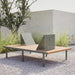 Gewerbefabrik Sitzbank Trostberg Outdoor Bank Parkbank Holz Grau RAL 7011 Park