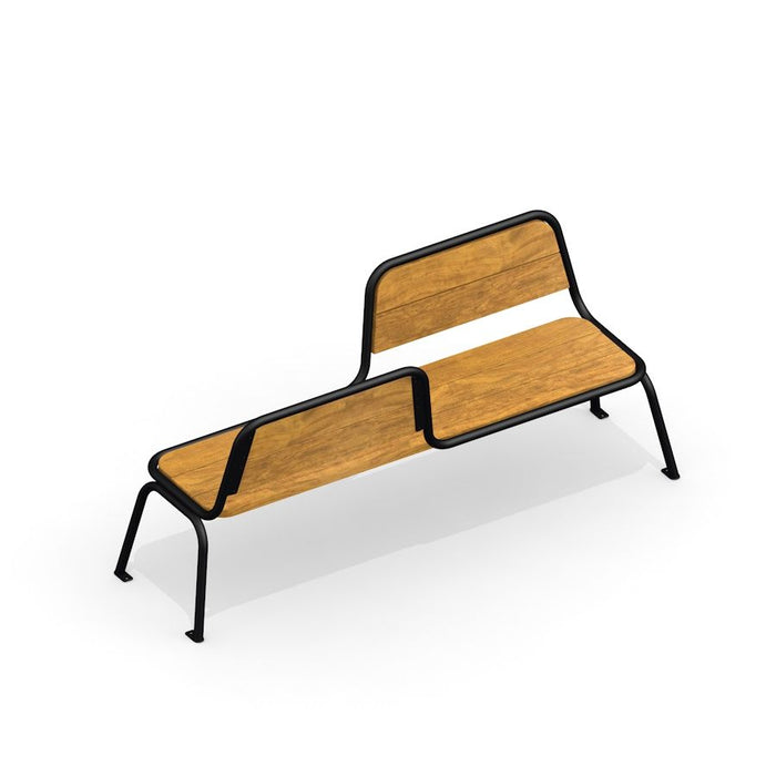 Gewerbefabrik Sitzbank Uslar Outdoor Bank Parkbank Holz Sitzbank