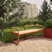 Gewerbefabrik Sitzbank Wernberg Outdoor Bank Parkbank Holz Rot RAL 3001 Stadt