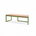 Gewerbefabrik Sitzbank Werne Outdoor Bank Parkbank Holz Grün RAL 6018