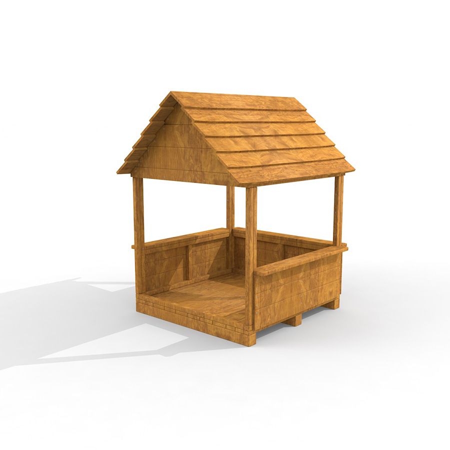 Gewerbefabrik Spielhaus Ansel Outdoor Spielgeraet Kinderhaus 1 Jahre U3 Holz Spielplatz