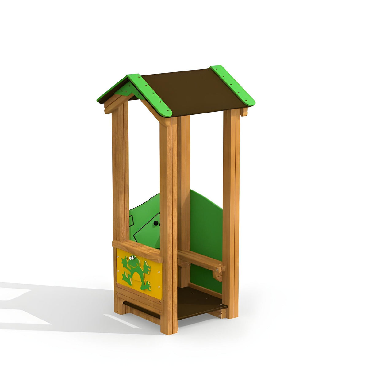 Gewerbefabrik Spielhaus Arwin Outdoor Spielgeraet Kinderhaus 1 Jahre U3 Holz Spielplatz