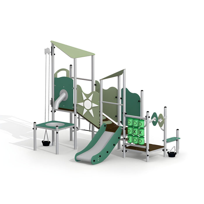 Gewerbefabrik Spielhaus Engla Outdoor Spielgeraet Kinderhaus 3 Jahre Edelstahl Spielplatz