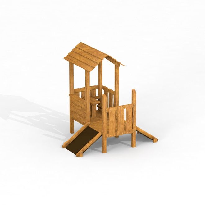 Gewerbefabrik Spielhaus Jaro Outdoor Spielgeraet Kinderhaus 1 Jahre U3 Holz Spielplatz