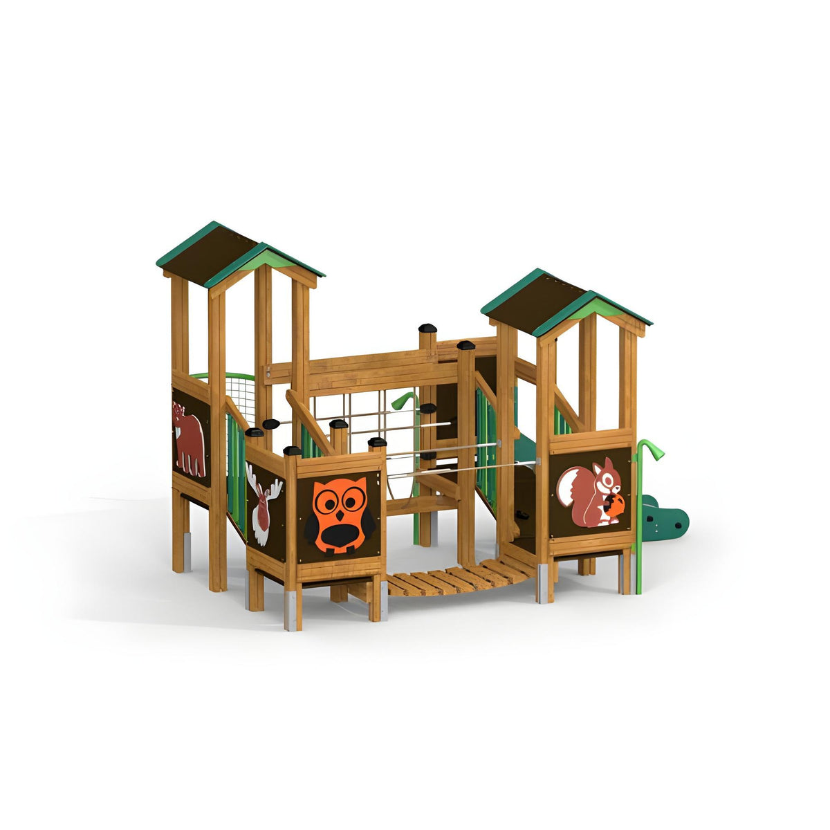 Gewerbefabrik Spielhaus Leon Outdoor Spielgeraet Kinderhaus 3 Jahre Holz Spielplatz