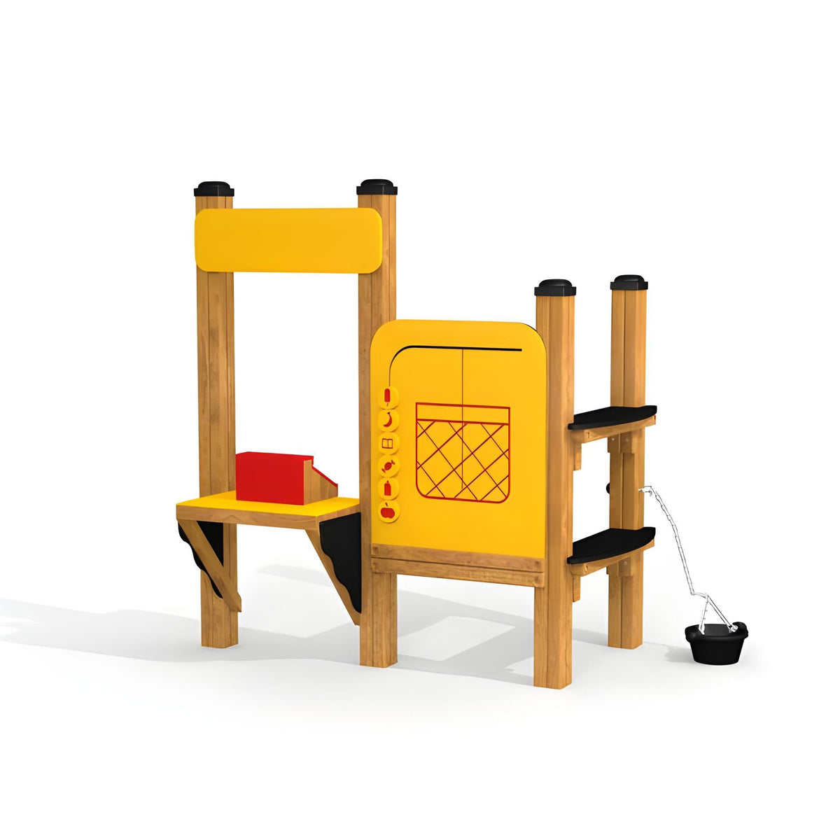 Gewerbefabrik Spielhaus Lotta Outdoor Spielgeraet Kinderhaus 1 Jahre U3 Holz Spielplatz