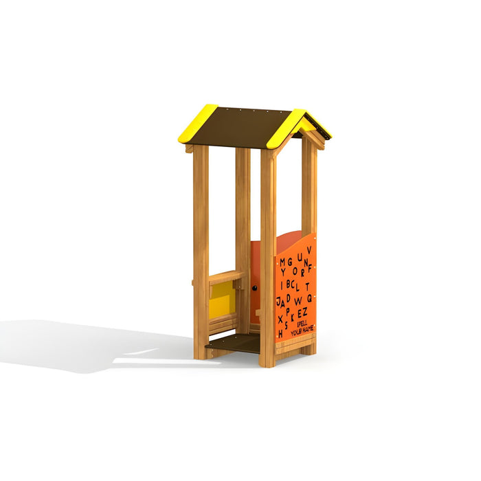 Gewerbefabrik Spielhaus Sami Outdoor Spielgeraet Kinderhaus 1 Jahre U3 Holz Spielplatz