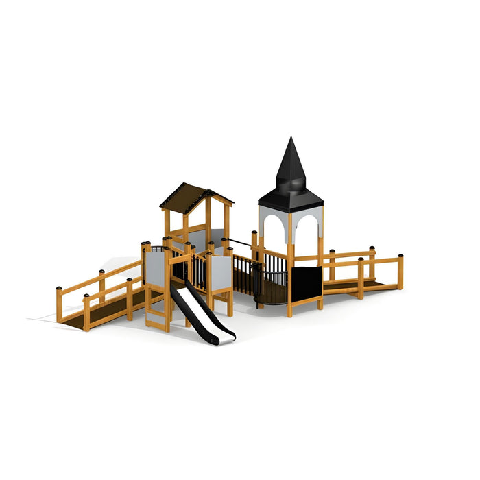 Gewerbefabrik Spielhaus Wim Outdoor Spielgeraet Kinderhaus 1 Jahre U3 Holz Spielplatz