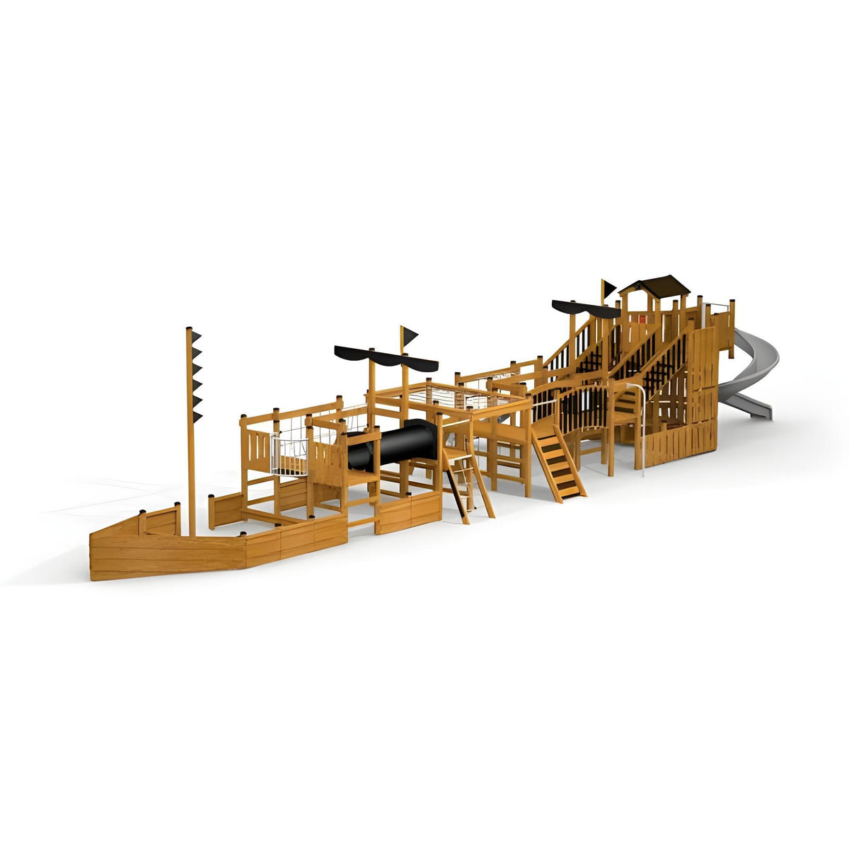 Gewerbefabrik Spielturm Albo Outdoor Spielgeraet Kletterturm 3 Jahre Holz Spielplatz
