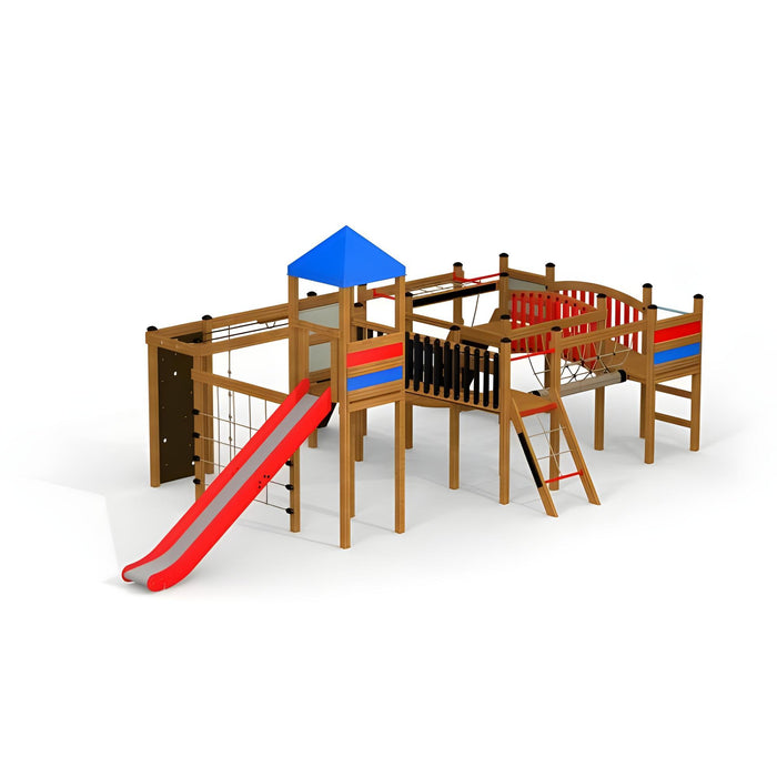 Gewerbefabrik Spielturm Arend Outdoor Spielgeraet Kletterturm 3 Jahre Holz Spielplatz
