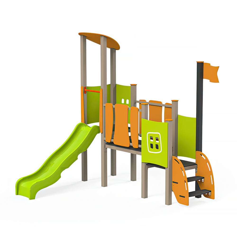 Spielturm Elena, Ab 2 Jahren, kletter, Gewerbefabrik